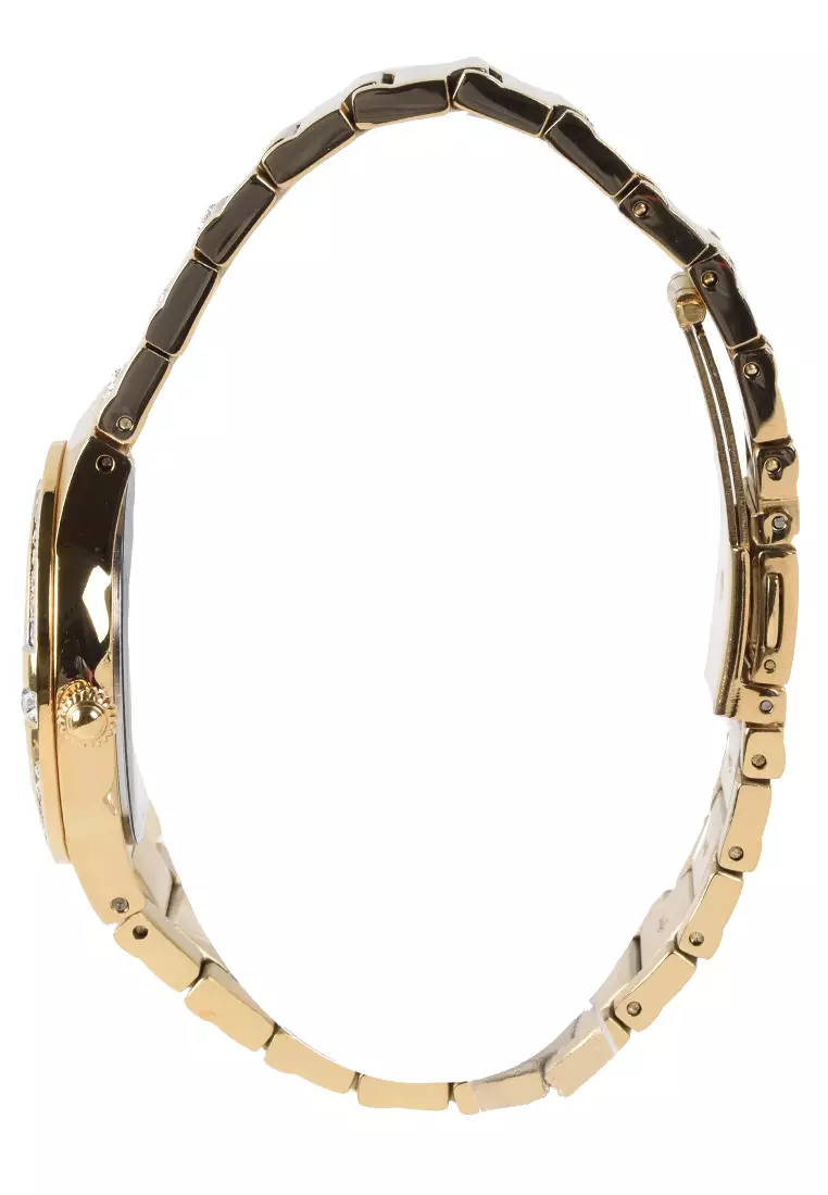 Bonia Sapphire - Jam Tangan Wanita - Gold - Stainless Steel Bracelet - BNB10667-2217S