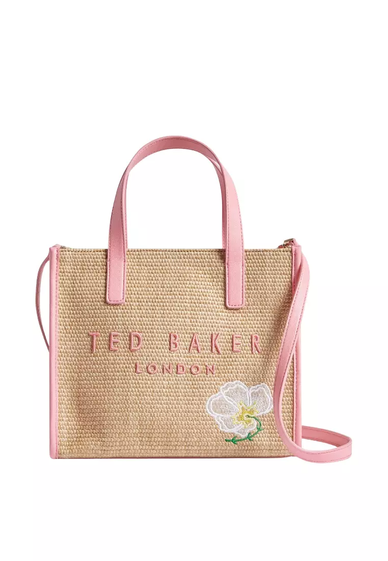 Buy TED BAKER Faux Raffia Embroidered Icon Bag 2025 Online
