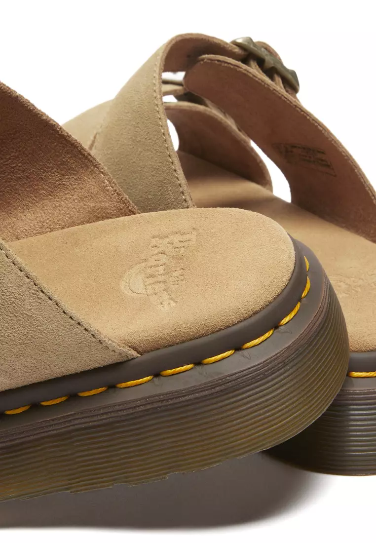 Josef Suede Slide Savannah Tan Sandals Men