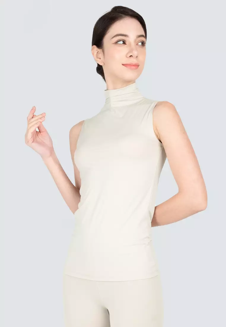 Polo Haus - Women’s Inner Wear (High Neck Sleeveless T-Shirt) WBIN002HSL