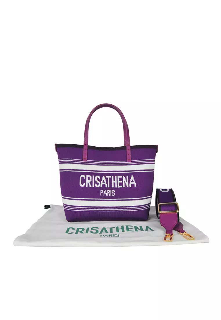 Legerete Small Tote Bag in Purple