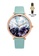 Aries Gold 綠色 Aries Gold Enchant Fleur Rose Gold and Turquoise Leather Watch 19502ACEC7D0DBGS_1