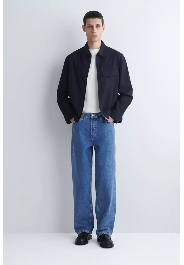 RIDER RELAXED-FIT STRAIGHT-LEG JEANS