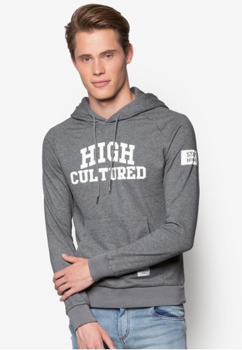 抽身連帽文字長袖衫, 服飾, 外esprit 包套