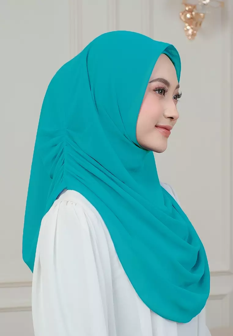 HIJAB INSTAN AURORA - TURQUOISE