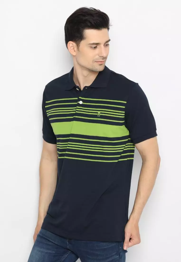 MATSUDA Kaos Polo Shirt Pria Kerah Kasama