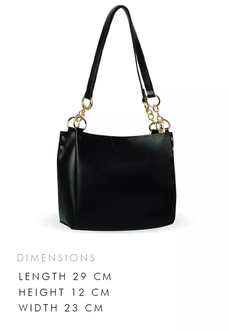 Buy Mikana Hirosue Shoulder Bag Black For Women 2024 Online | ZALORA ...
