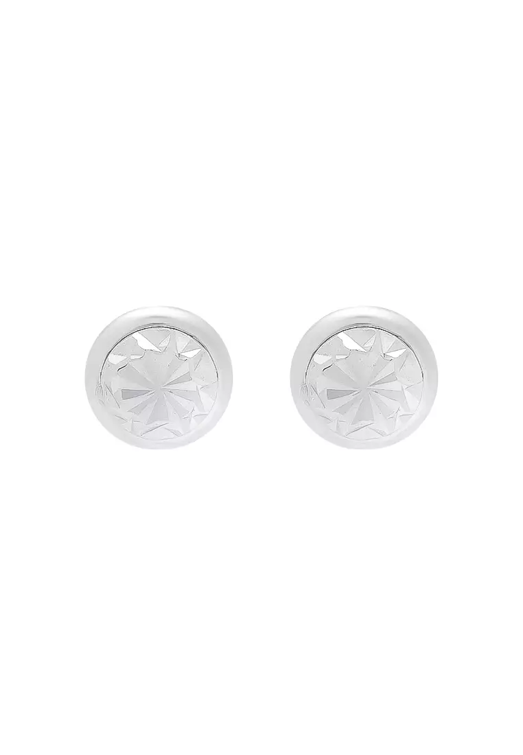 Buy TOMEI TOMEI Belly Button Earrings White Gold 585 2024 Online