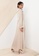 Zalia 米褐色 Collar Dress With Bow Detail 5276CAA4759B2CGS_1