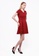 Nicole Exclusives red Nicole Exclusives- Pleat Detail Dress 5BFB1AAB69E212GS_2