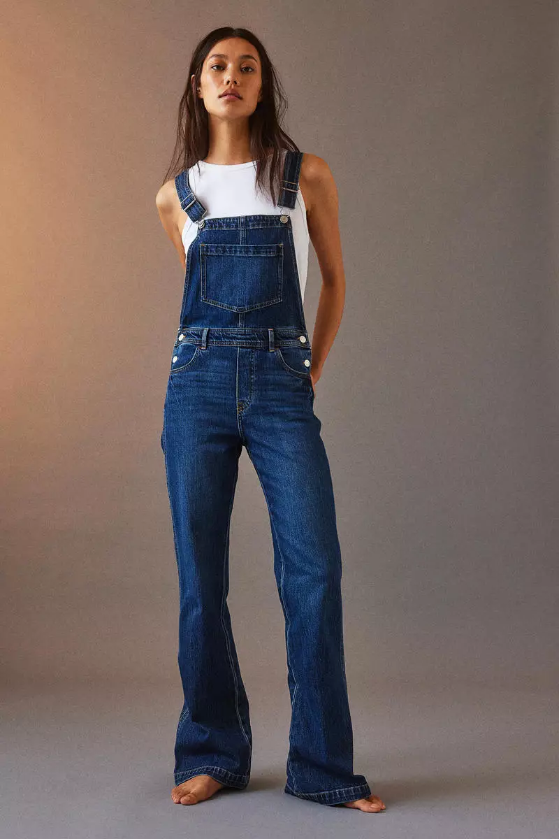 Flare dungarees store