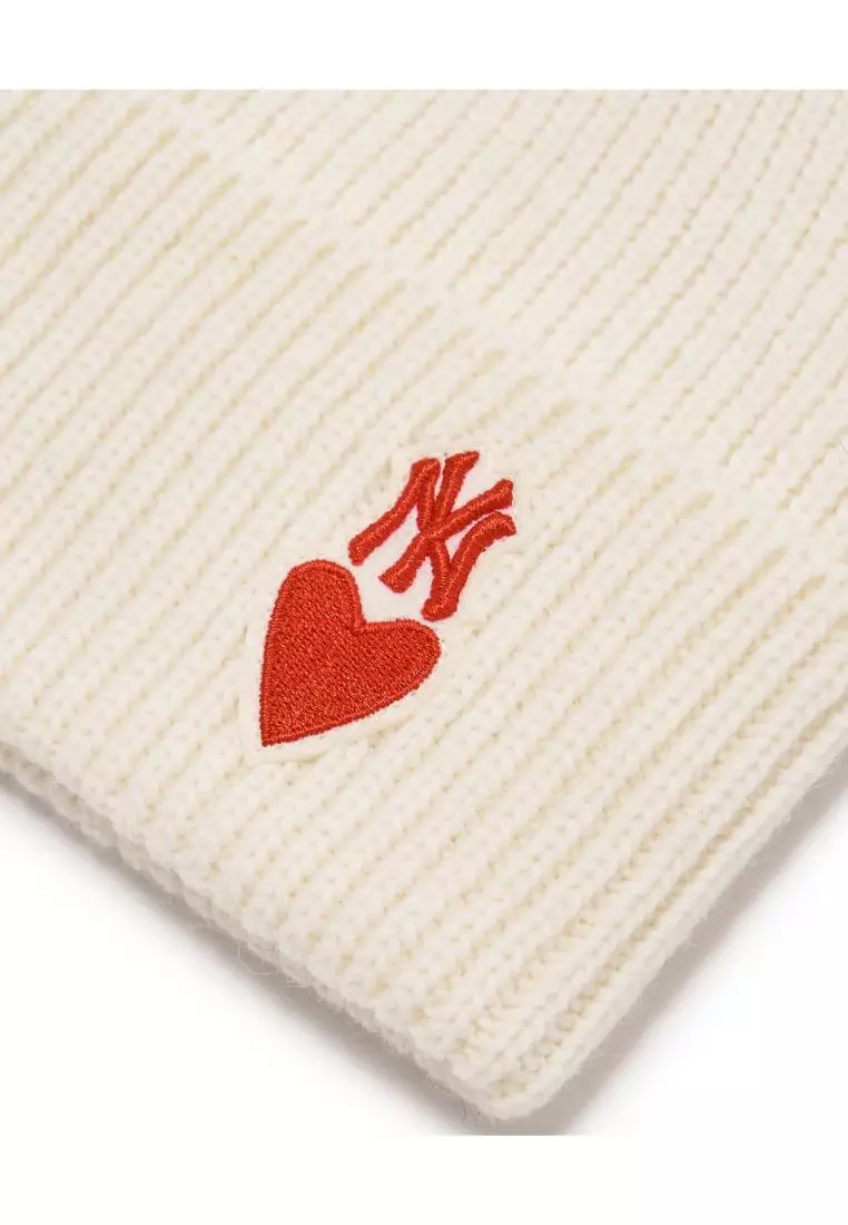 HEART MID BEANIE NEW YORK YANKEES