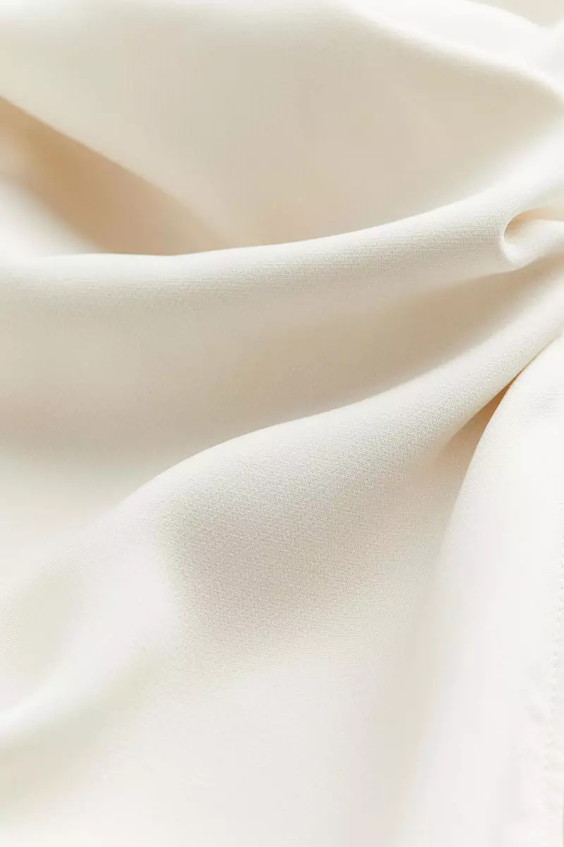 Draped one-shoulder dress