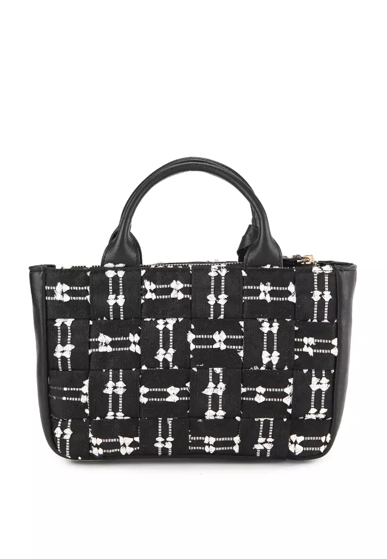 Anjani Handbag - Tas Anyaman Wanita Kulit Asli - Genuine Leather Bag Elegan & Premium