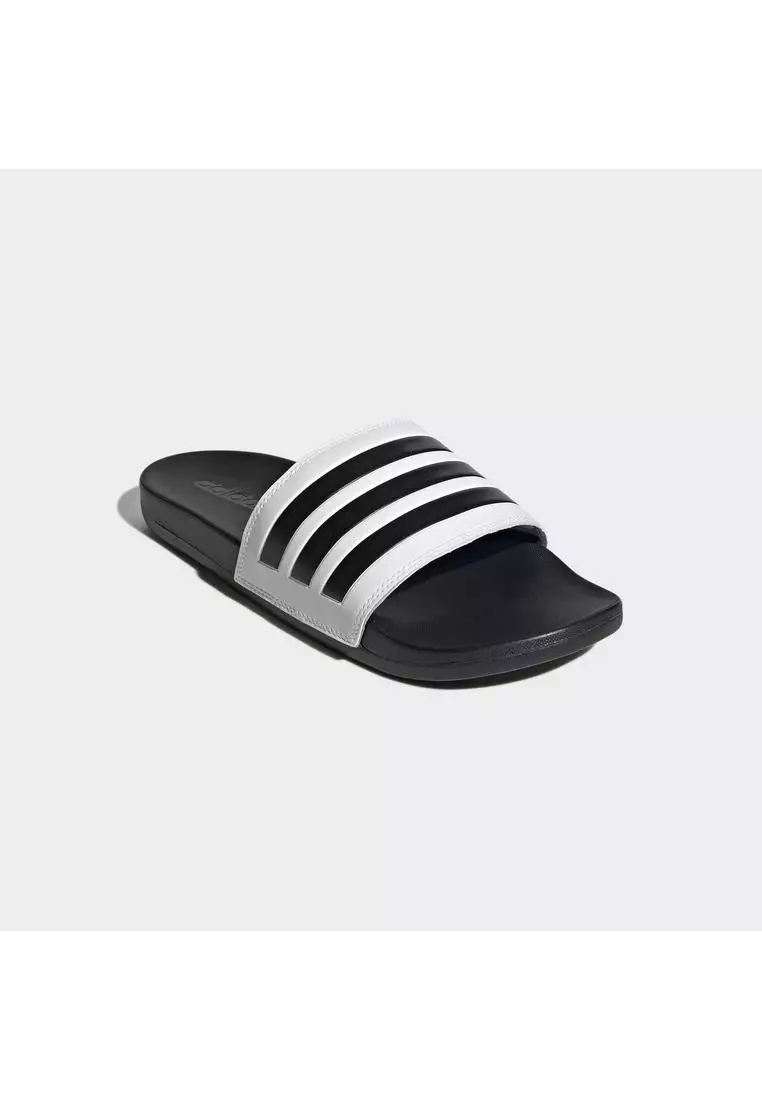 White discount adidas slides