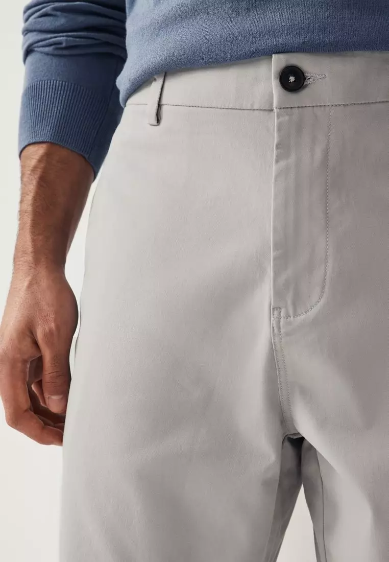 Stretch Chinos Shorts Straight Fit