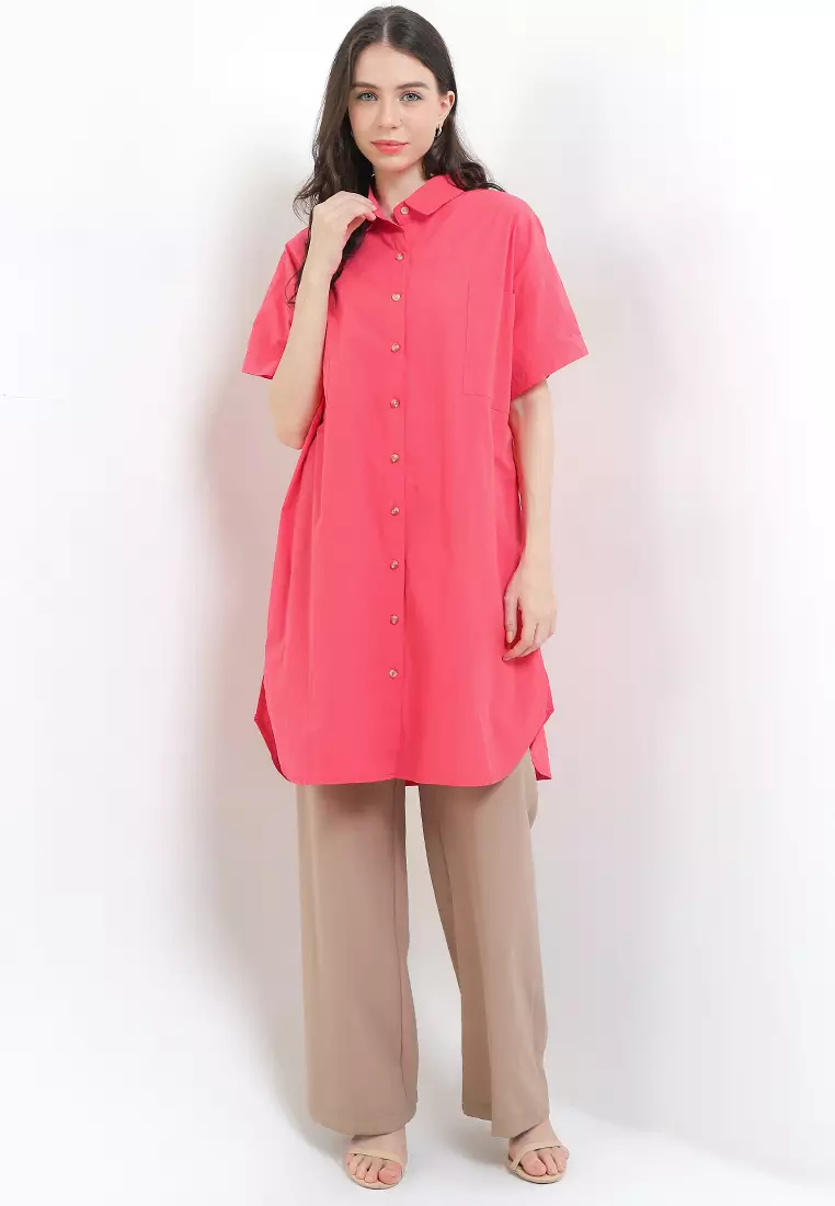 High And Low Loose Fit Tunic