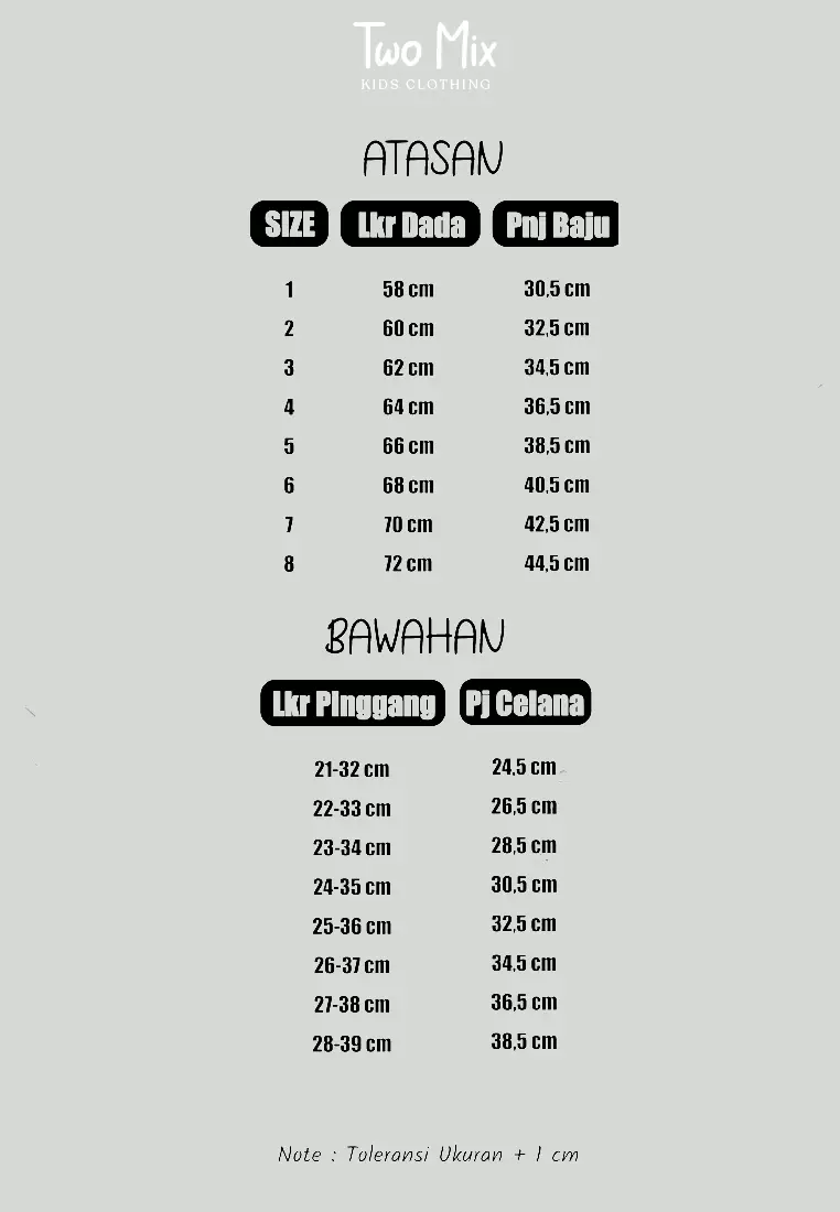 Two Mix Setelan Anak Laki Laki - Baju Anak Cowok Katun 1-8 Tahun 4330B - Warna Mustard