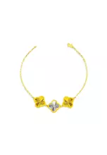 916/22K Gold - Design A (Two-Tone Gold)