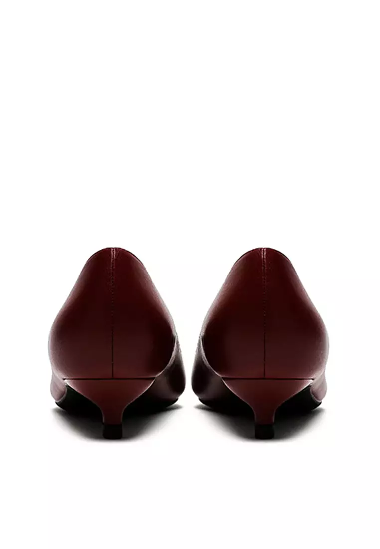 3CM 尖頭制服工作幼踭低跟鞋 HZL131