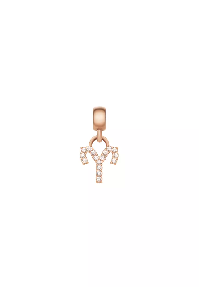 Charm Zodiac Sign Rose Gold - Aries