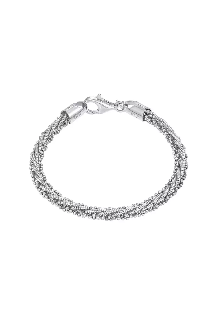 HABIB 925 Silver Bracelet SPR2 SUN1 X1007(W)