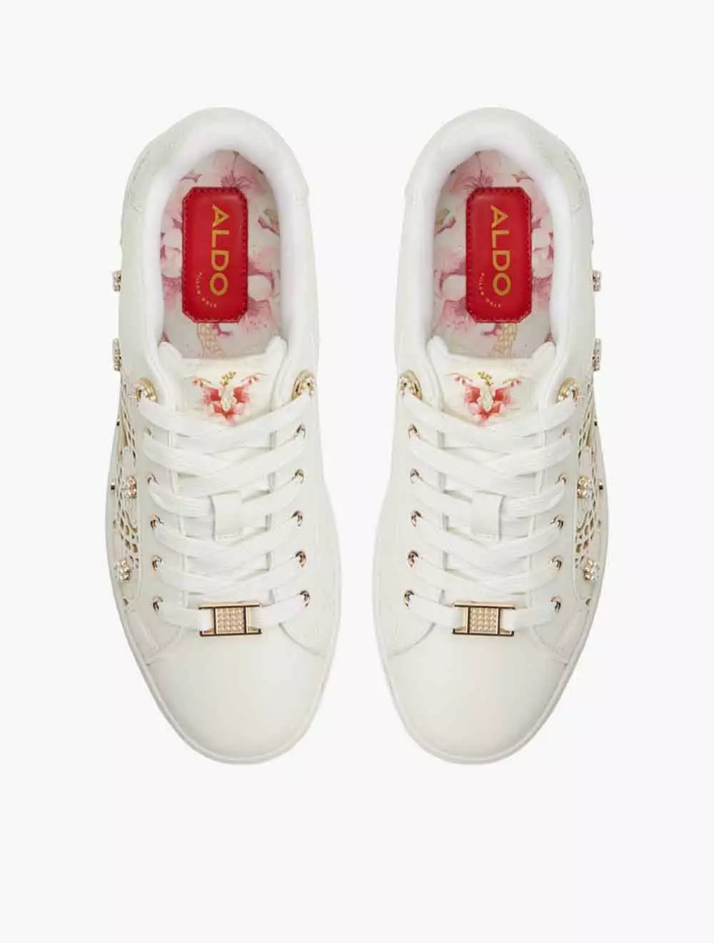 ALDO Leonia Women's Fashion Athletics - White/Multi