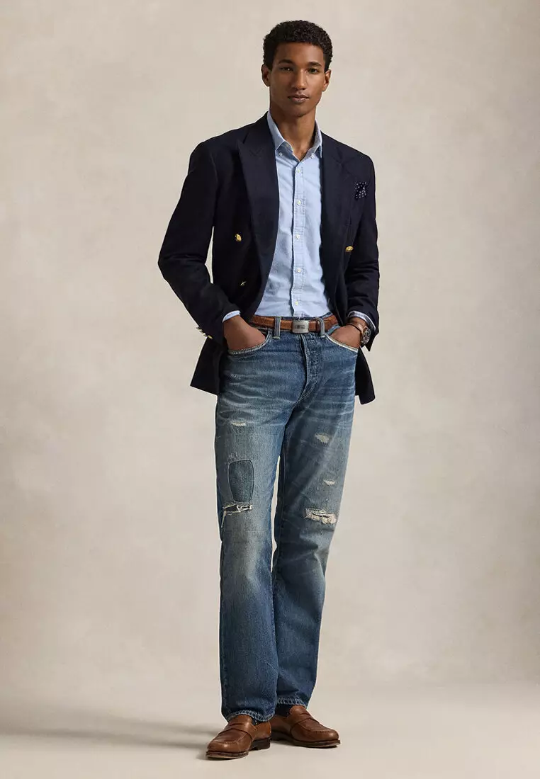 Slim Fit Oxford Long Sleeve Shirt