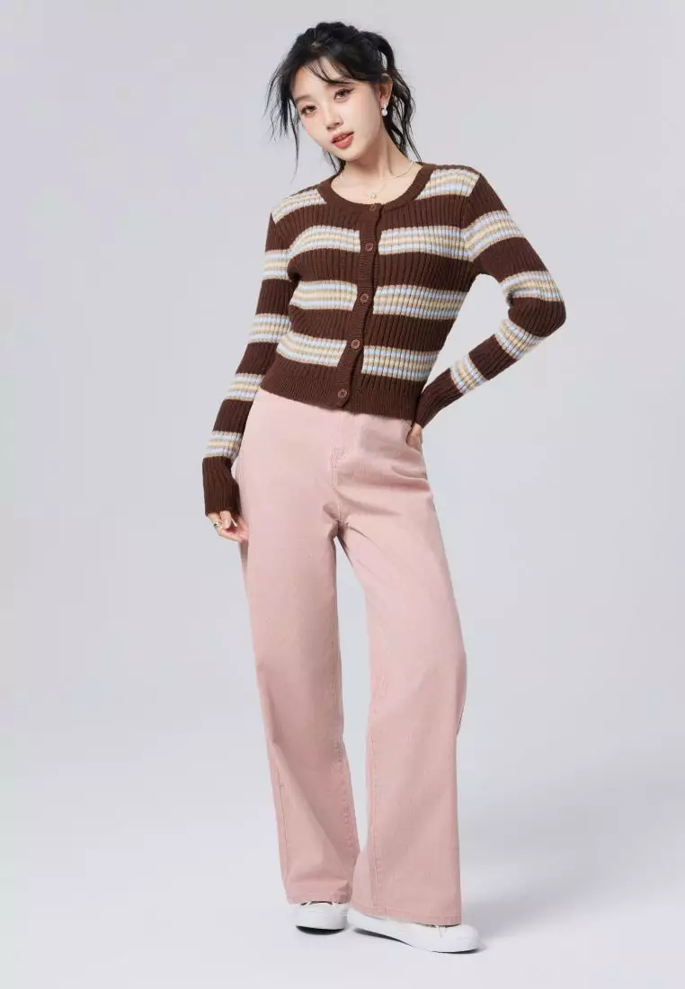 PALAU STRAIGHT-LEG PANTS FOR WOMAN GIRL PN10619
