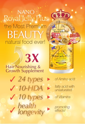 NANO JAPAN Nano Royal Jelly Plus [Hair Growth/Scalp Protection] 70's |  ZALORA Malaysia