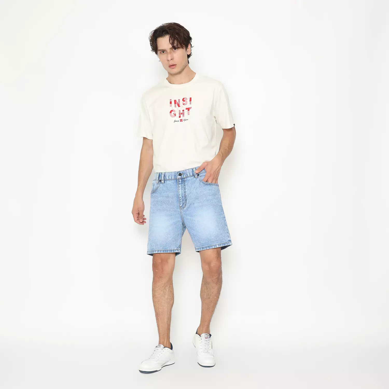 Insight Celana Pendek Denim Pria Suey Planet Surf