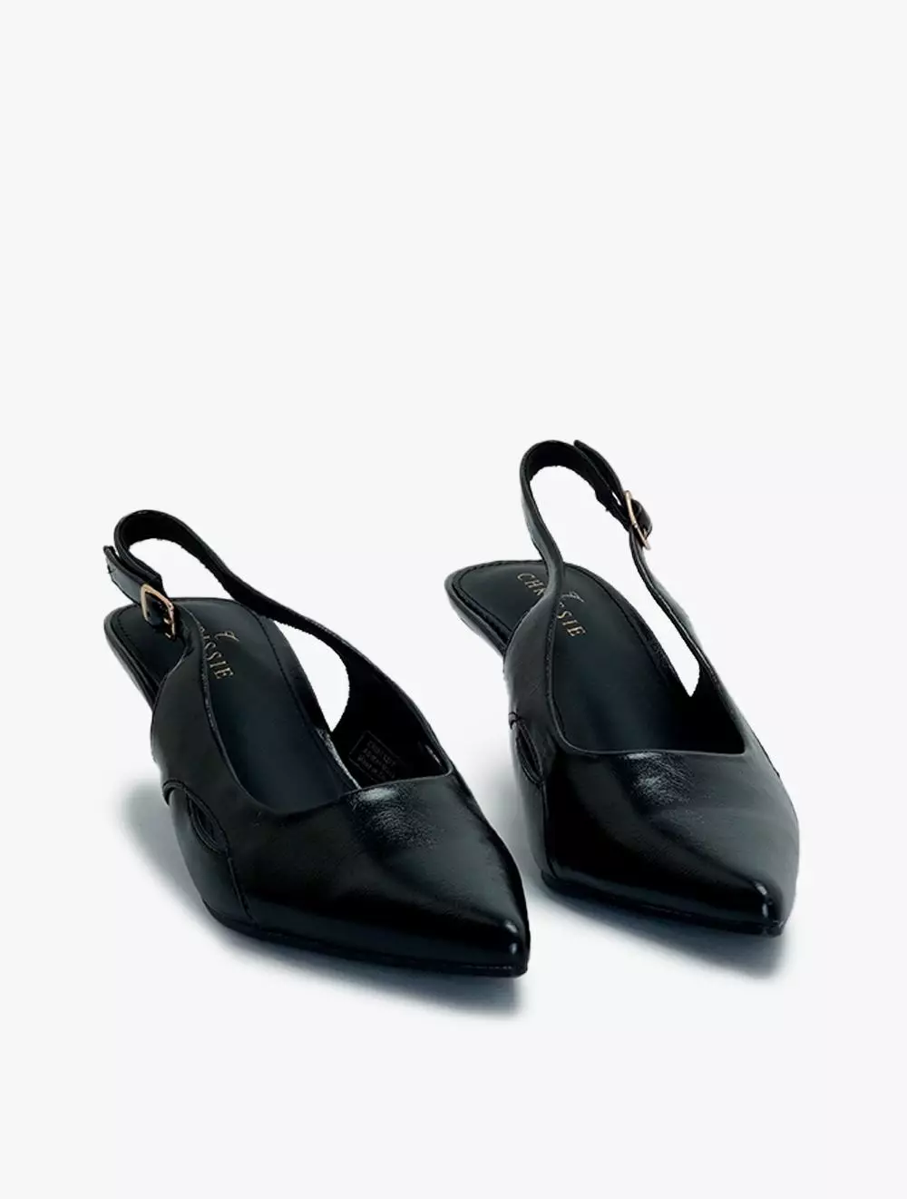 Payless Chrissie Womens Ruinda Slingback Heels - Black_04