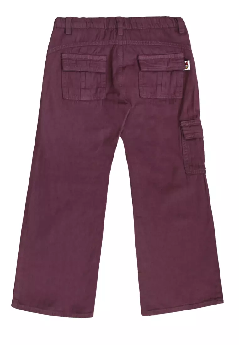 Long cargo pants/ Celana panjang cargo anak perempuan/ Daisy Too Cute