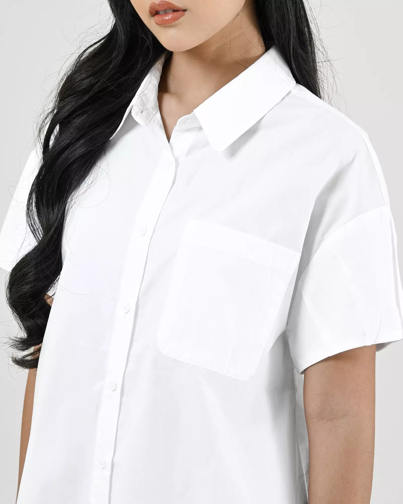 Geulis.id FUJITA SHIRT - Brokenwhite