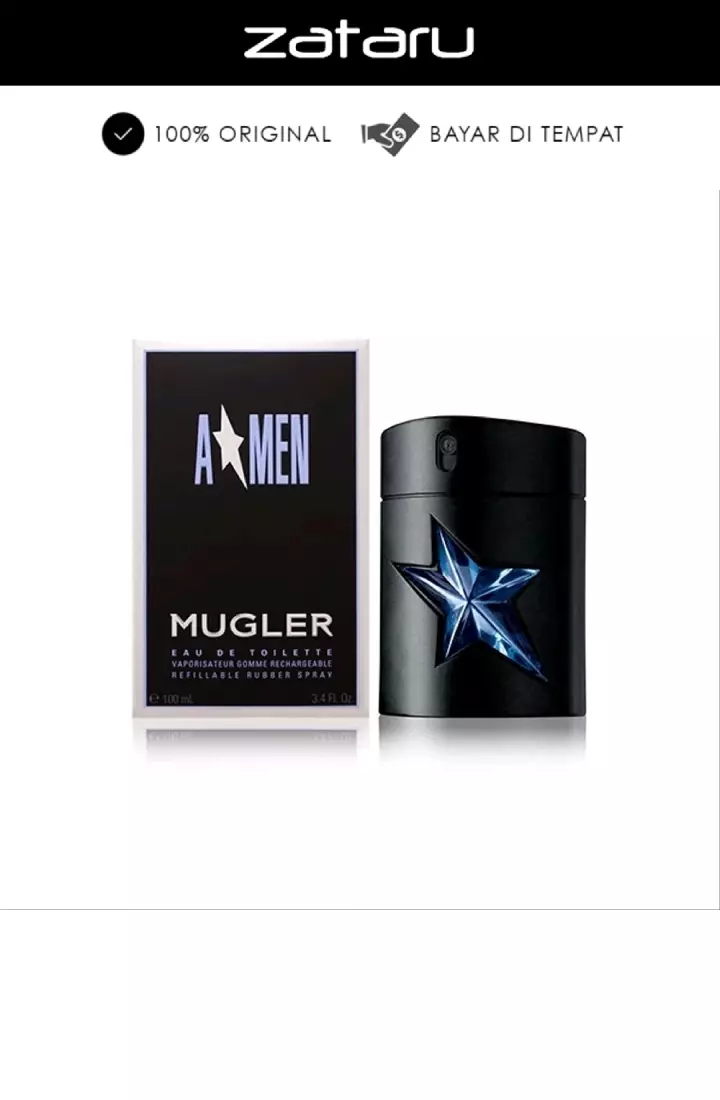 Thierry Mugler A Men (Rubber Bottle) Man - 100 ML (Parfum Pria)