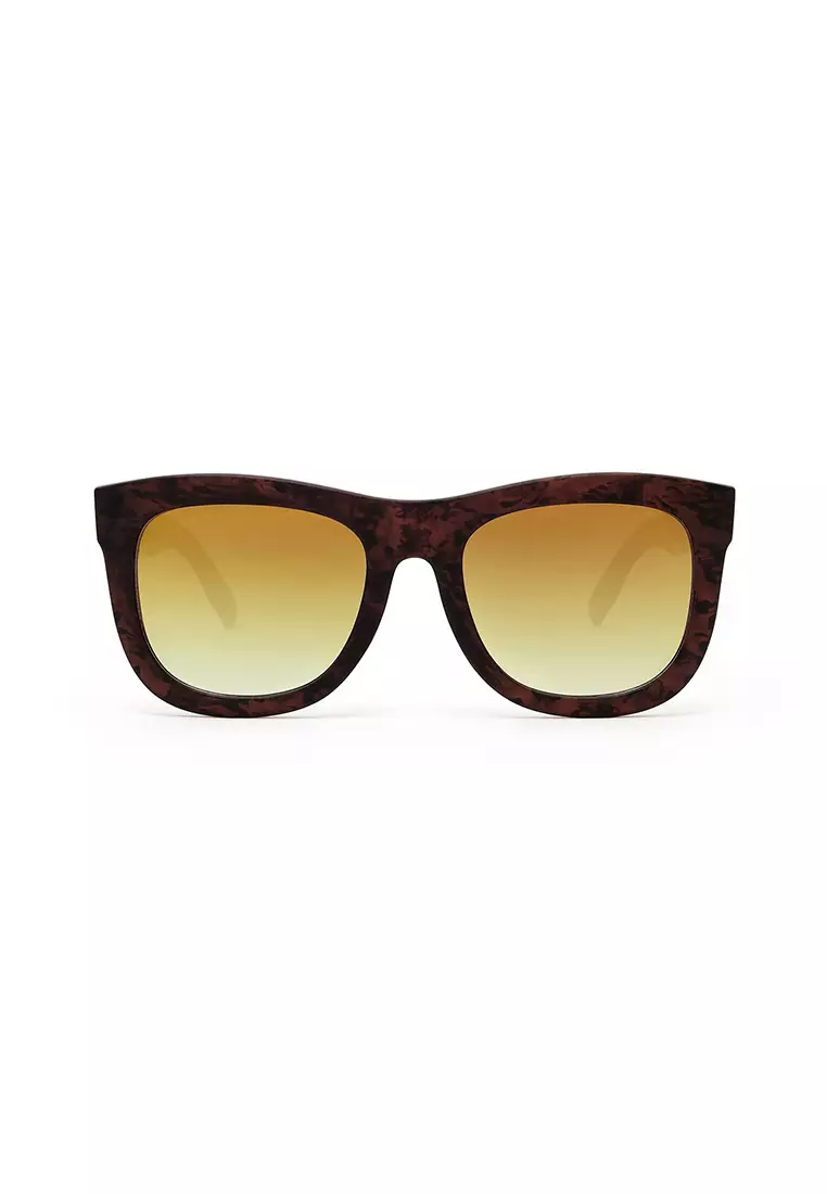 Buy Hawkers HAWKERS Dark Carey Gold Gradient NOBU Asian Fit Sunglasses