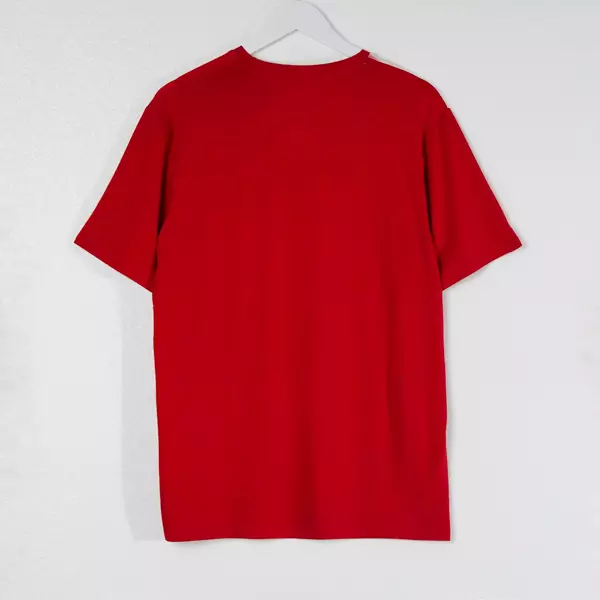 Kaos BULLPADEL WINNER 2 GRADIENT WHITE RED JERSEY PADEL TSHIRT 100% ORIGINAL