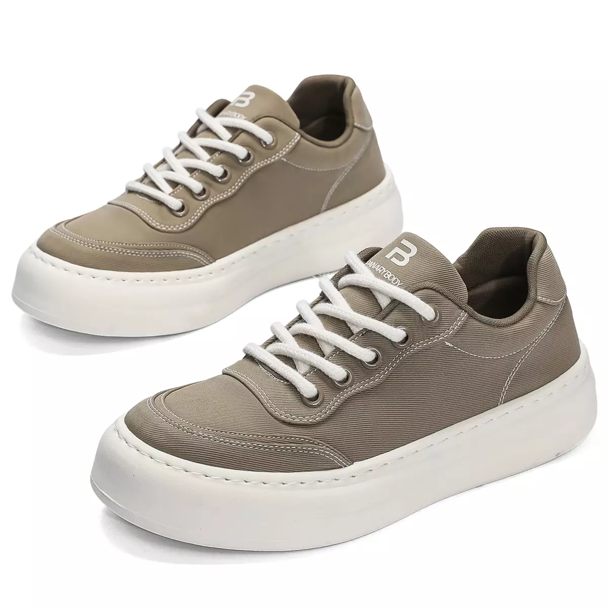 Sepatu Kanvas Pria Bertali Casual Sneakers Cowok Sekolah Pelajar QNL102