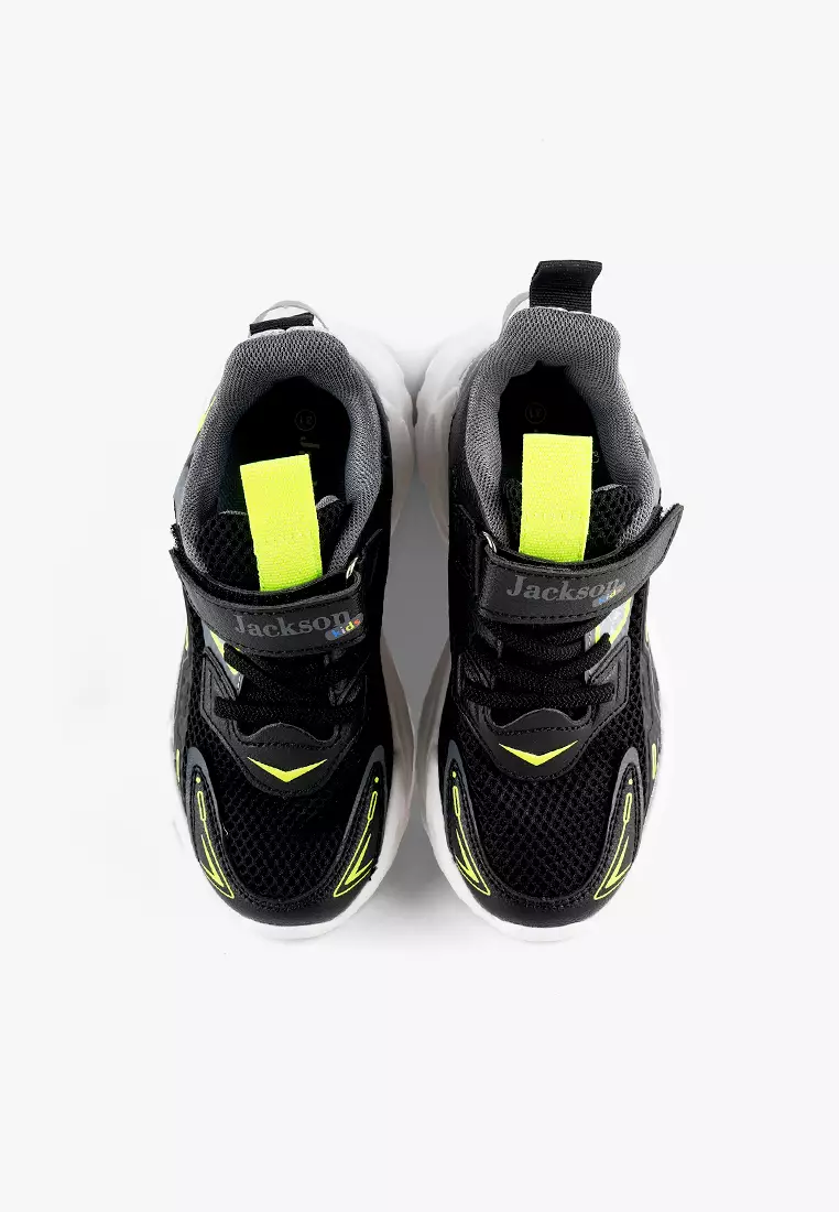 Jackson Kids Alfi 1SL Black - Sepatu Sneakers Anak