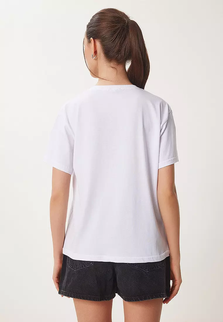 Cotton Crew Neck T-Shirt