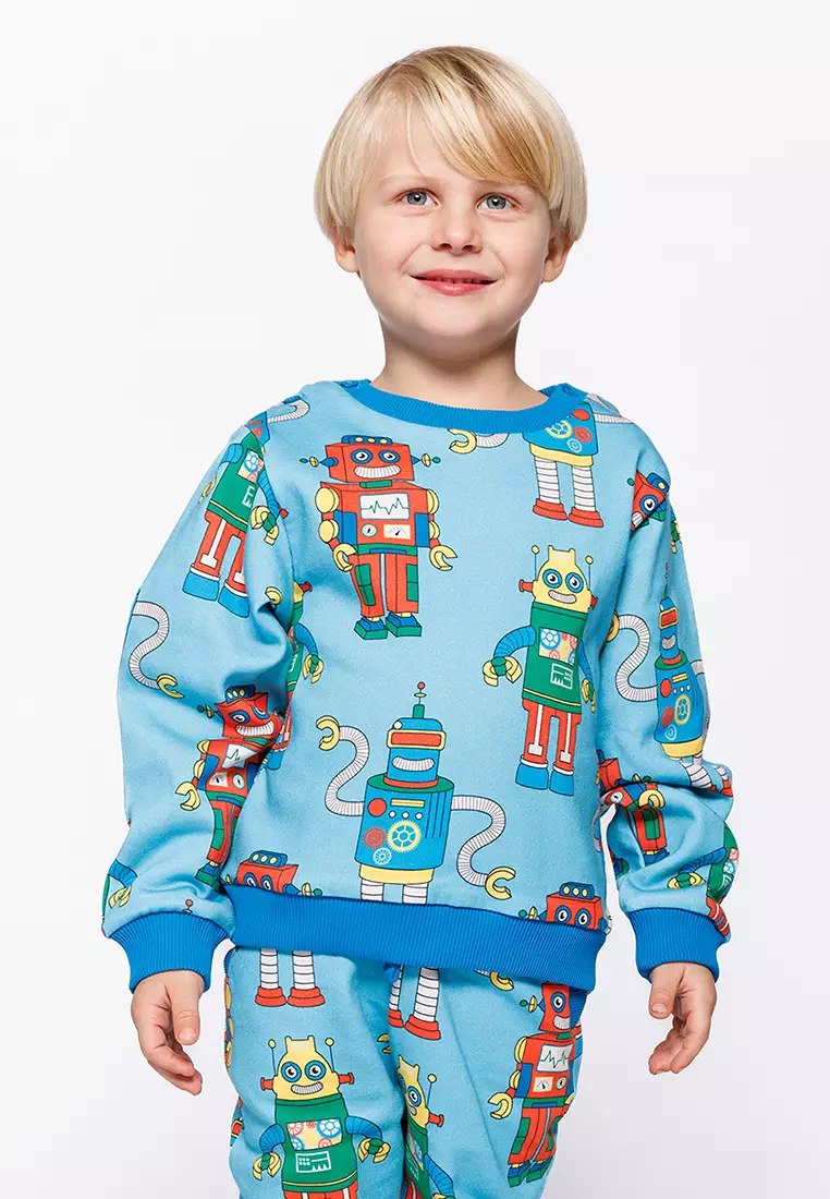 Dayton sweatshirt with robots