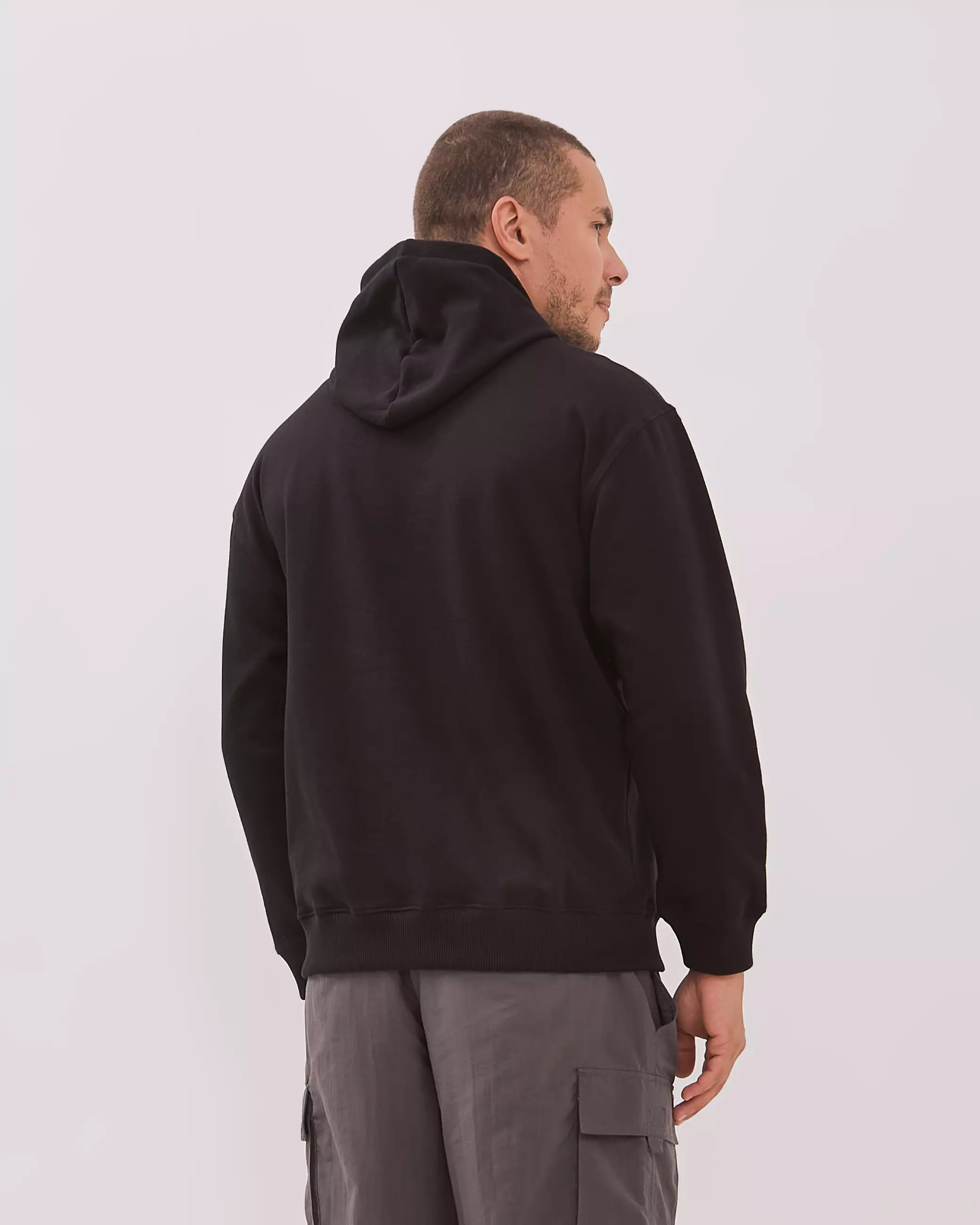 AMK Hoodie Panjang Pria JC Rayder L/S Black