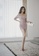 Crystal Korea Fashion pink Korean-made new slim dating party dress 612B6AA0680F2EGS_6