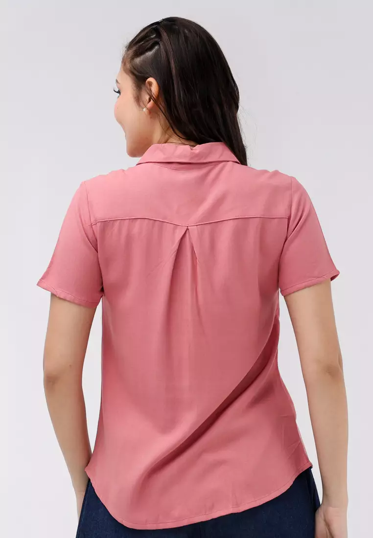 Boldtwill Rayon Short Sleeves Blouse