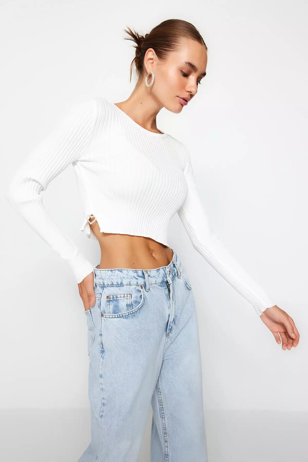 What is sale a cropped sweater