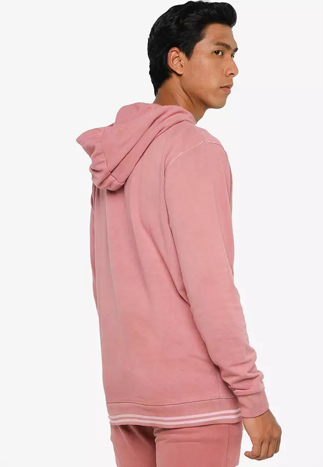 Pink ellesse hoodie mens deals