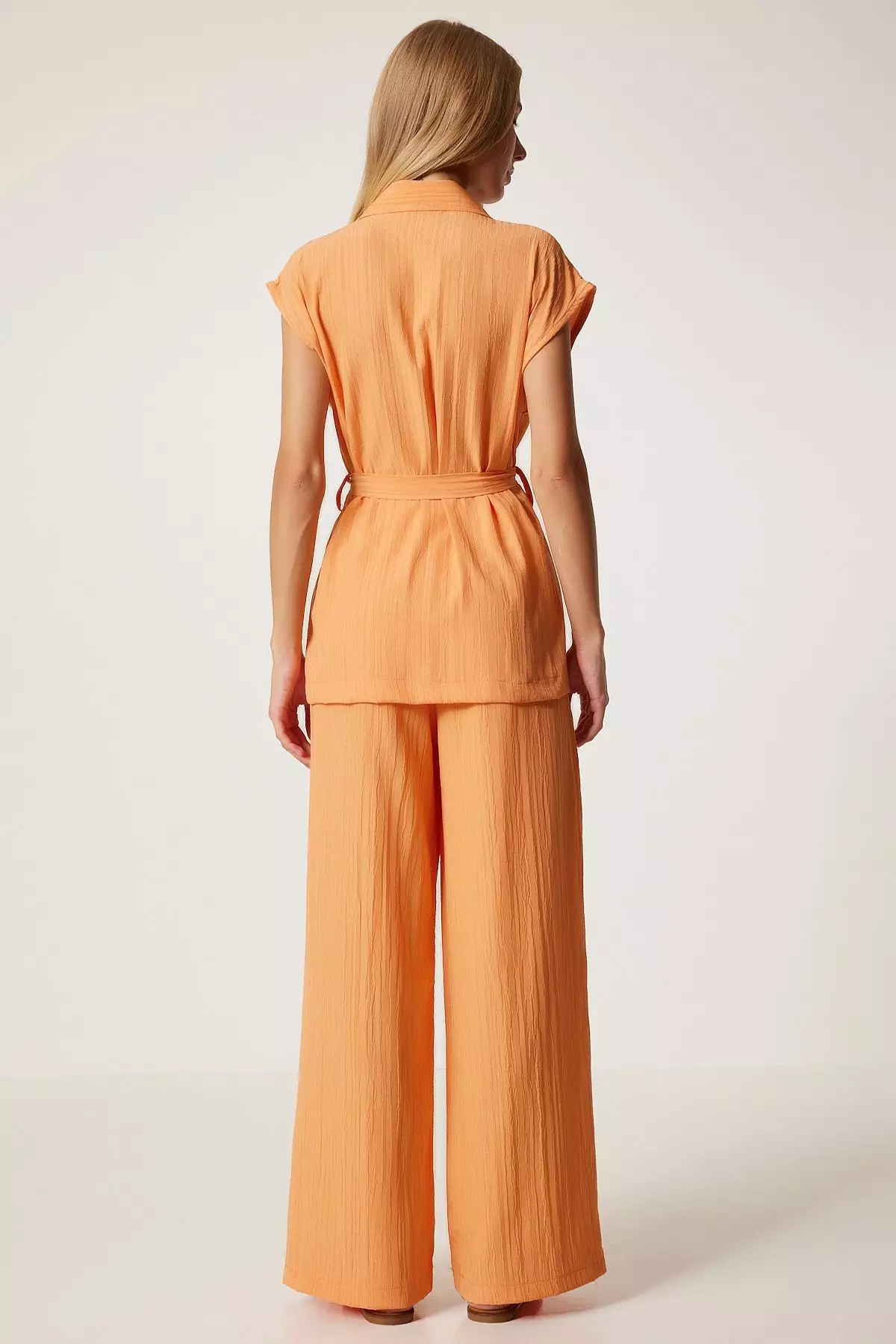 2 Pack Orange Straight Sleeveless Regular Set