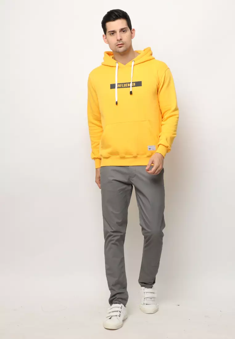 HOODIE 0163-INFLUENCER-YLW NEW