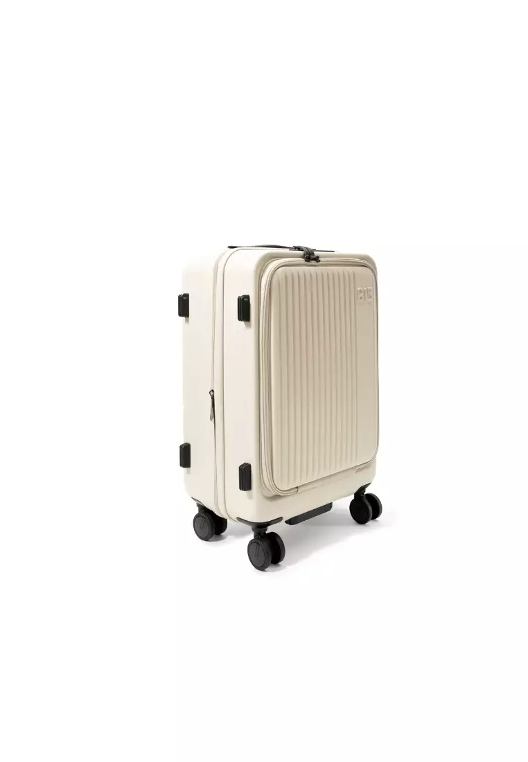 Alpha 3pcs Set 20, 24, 28"  Hard Case Luggage in Sand