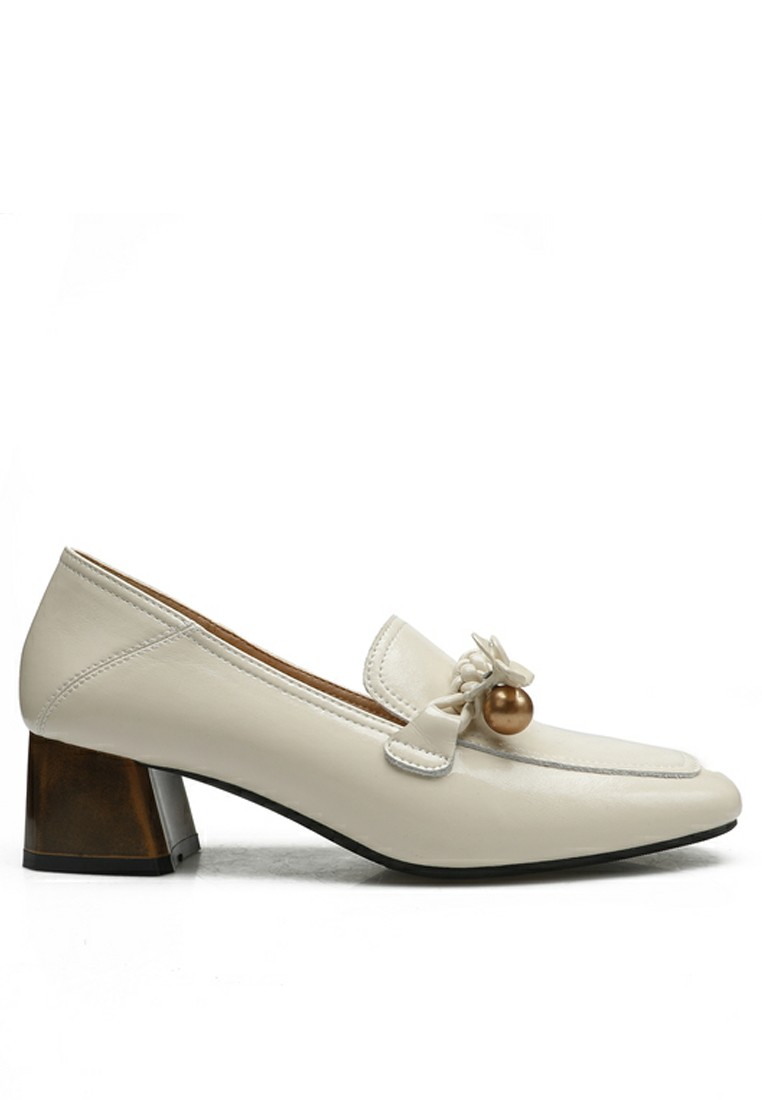 4CM Woven Strap Leather Loafer TE6988-3